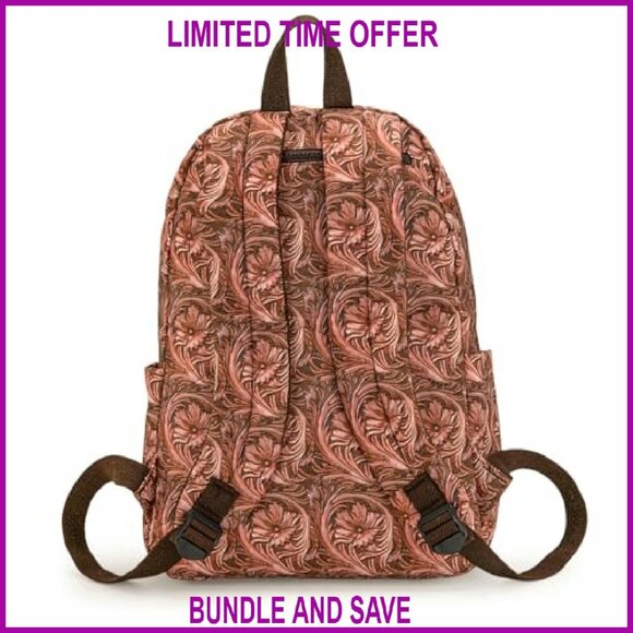 Waterproof Nylon Backpack Purse for 15\